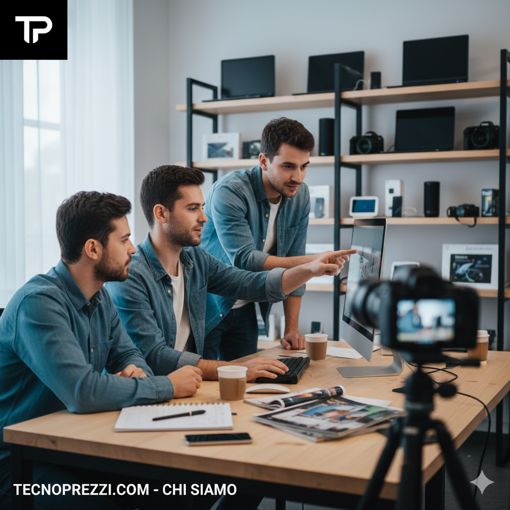 Tecnoprezzi | Esperti in Tecnologia e Risparmio Meta Description: Scopri la missione di Tecnoprezzi.com. Aiutiamo i consumatori italiani a trovare la migliore tecnologia al miglior prezzo attraverso recensioni e guide esperte.