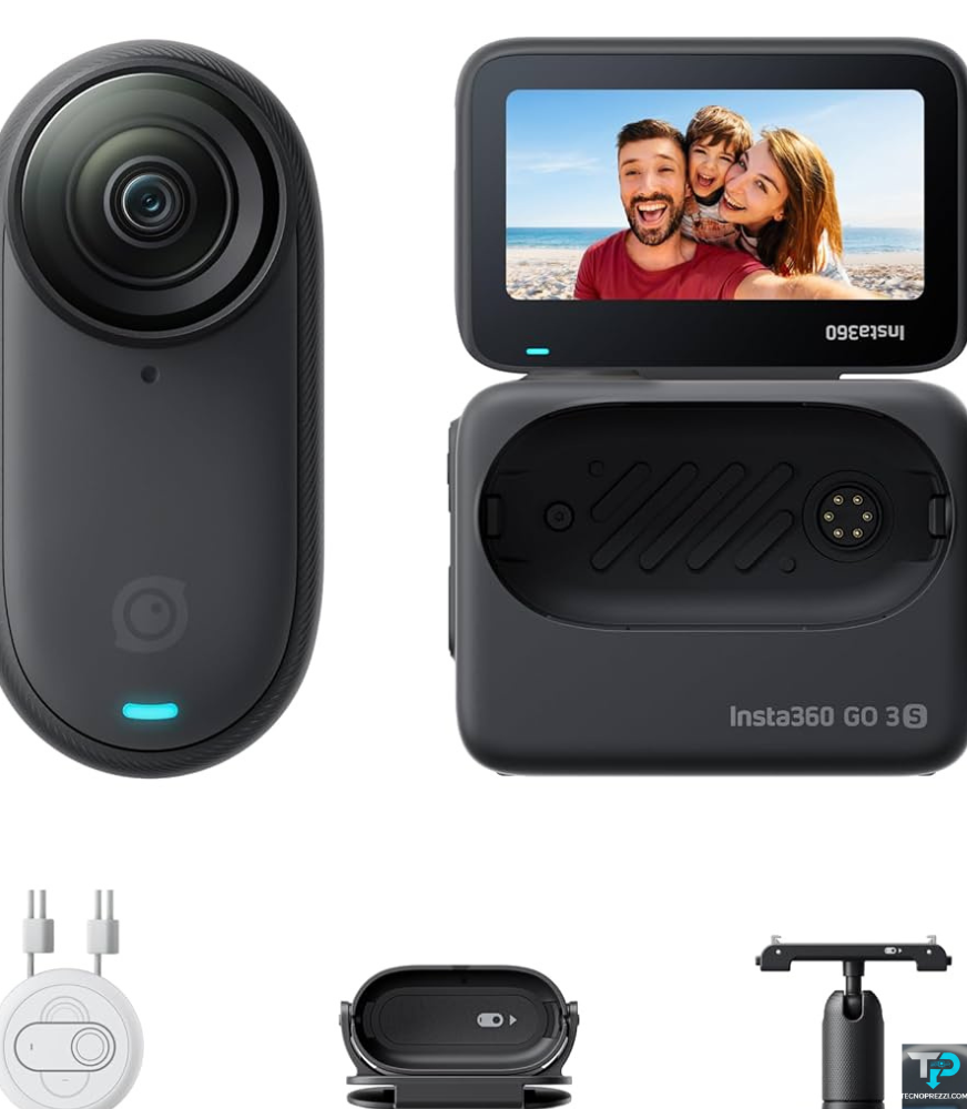 Scopri la nuova Insta360 GO 3S nella nostra recensione approfondita. Testiamo il 4K, la stabilizzazione FlowState e il nuovo sistema Apple Find My. Vale la pena fare l'upgrade? Prezzi e consigli per il mercato italiano.