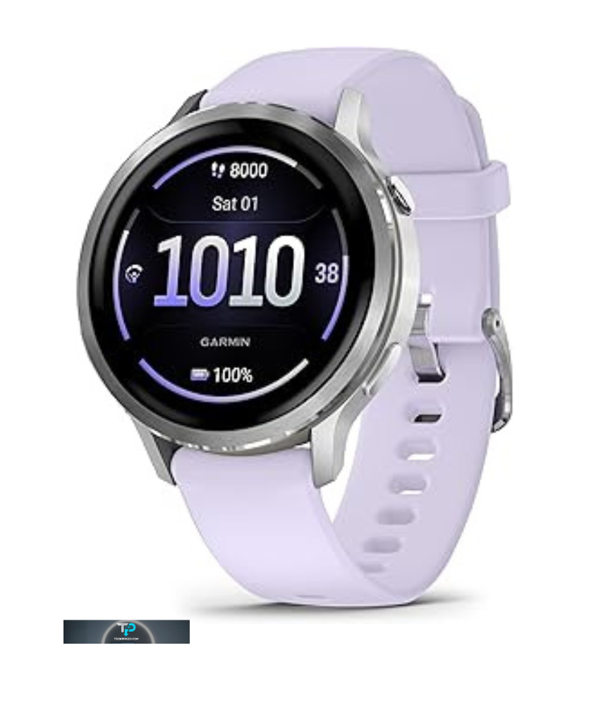 Primo piano del Garmin Venu 4 al mio polso mentre controllo la frequenza cardiaca durante una sessione di corsa all'aperto.
